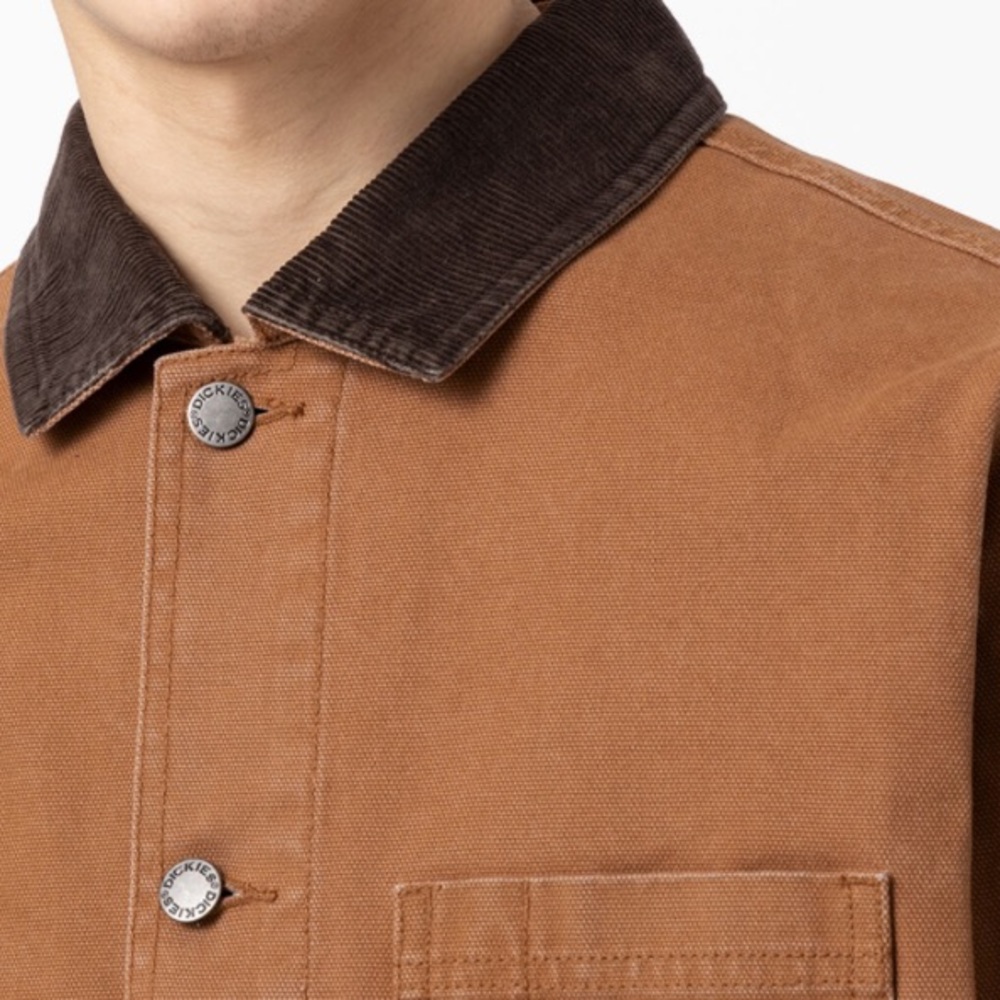 Dickies Stonewashed Duck Unlined Chore Jacket